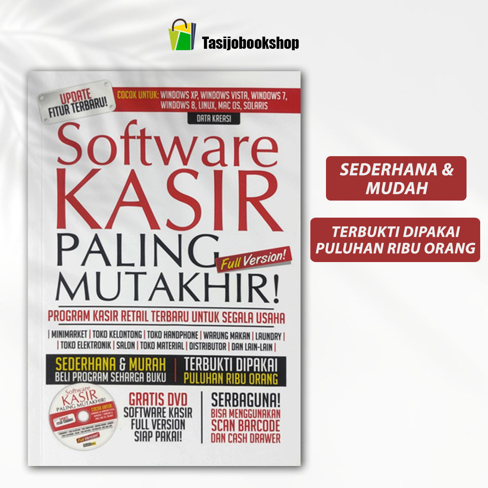 Jual Buku Aplikasi : Software Kasir Paling Mutakhir Full Version ...