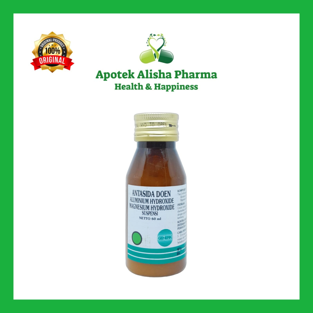 Jual Antasida Doen Suspensi 60ml - Antasida Sirup Obat Maag