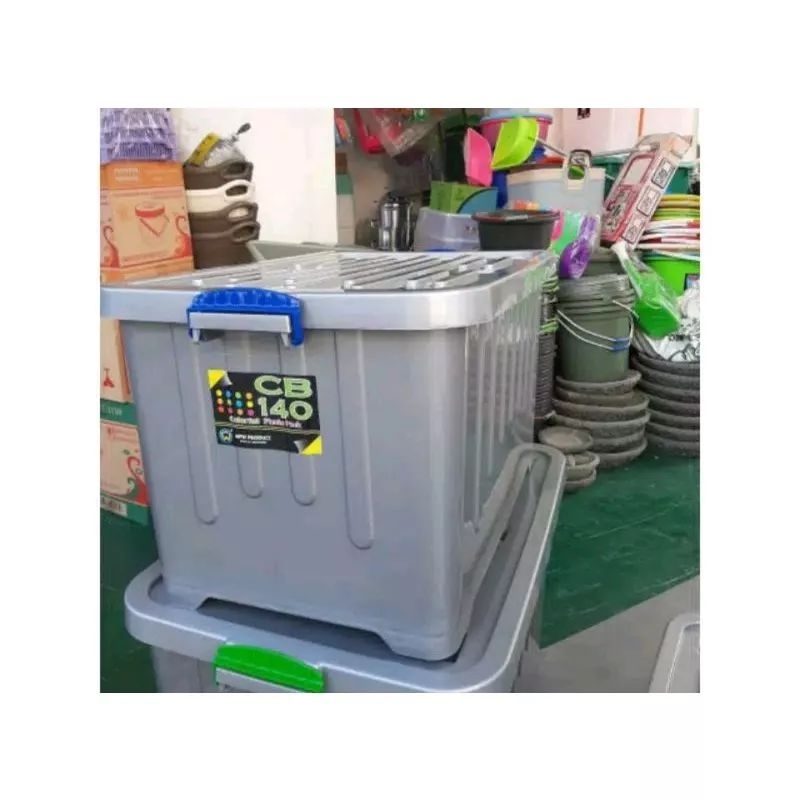 Jual Box Container Silver CB 30 45 60 90 140 Kotak Box Plastik Tempat ...
