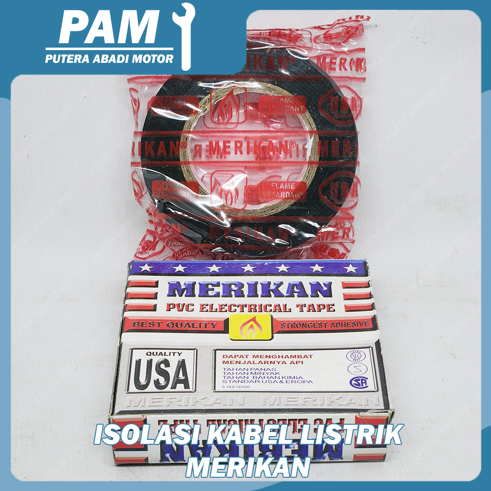Jual Isolasi Listrik Merikan Solasi Listrik Merikan Electrical Tape ...