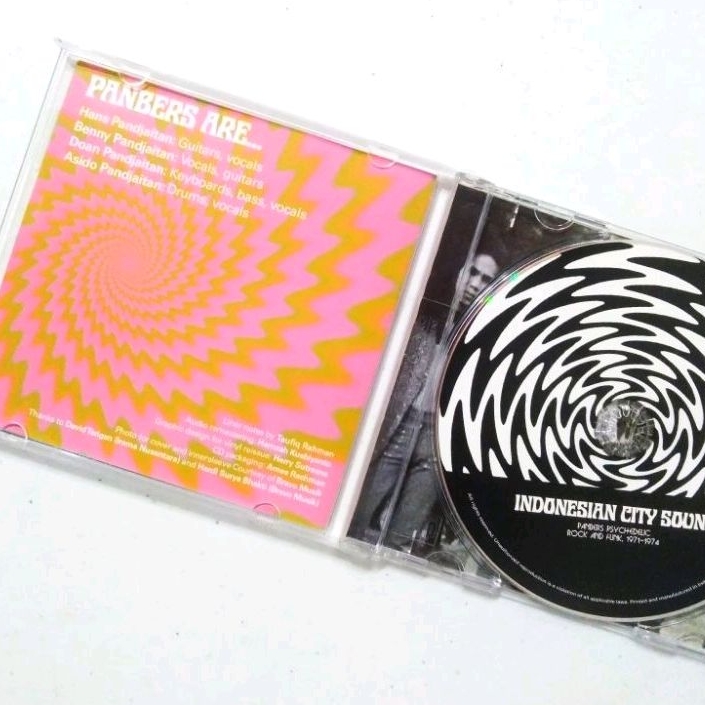 Jual Cd Indonesian City Sound Panbers Psychedelic Rock And Funk
