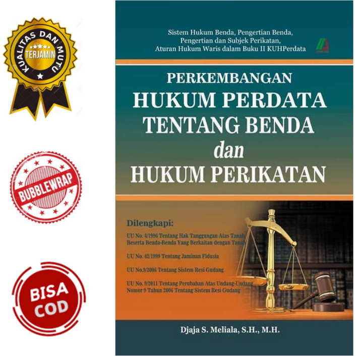 Jual Buku Perkembangan Hukum Perdata Tentang Benda Dan Hukum Perikatan