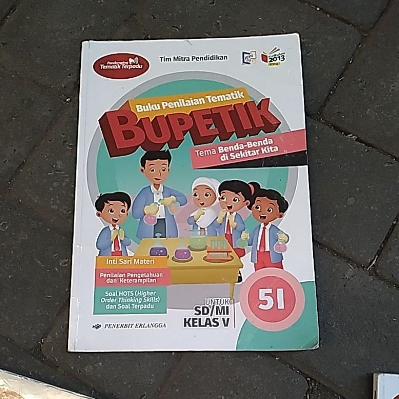 Jual Buku Penilaiantematik Bupetik Kelas Kelas Penerbit Erlangga Original Shopee