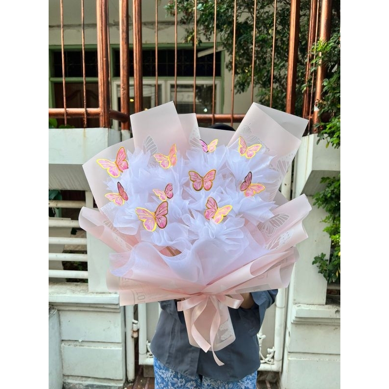 Jual NA-BI BUTTERFLY BOUQUET - BUKET KUPU-KUPU BOUQUET BUNGA BOUQUET ...