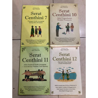 ( PROMO BUKU MURAH ORIGINAL ) BUKU SEJARAH / SASTRA / SEJARAH KEBUDAYAAN / SEJARAH JAWA / SERAT CENTHINI 7-12