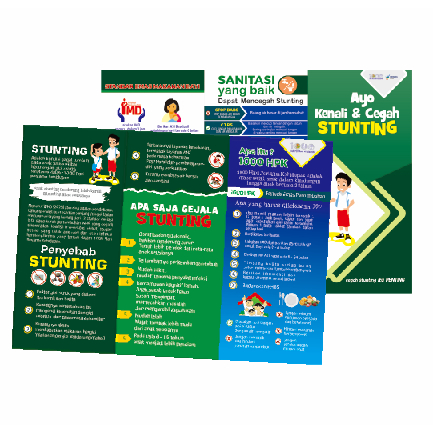 Jual Leaflet Stunting Ayo Kenali Dan Cegah Stunting Shopee Indonesia