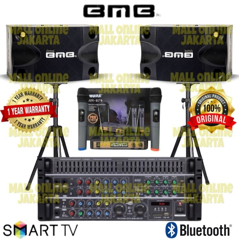 Jual Paket karaoke bmb 8 inch Fc a4000 sound system ruang keluarga