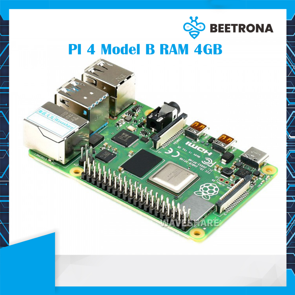 Jual Raspberry Pi 4 Model B 4GB RAM Mini PC | Shopee Indonesia