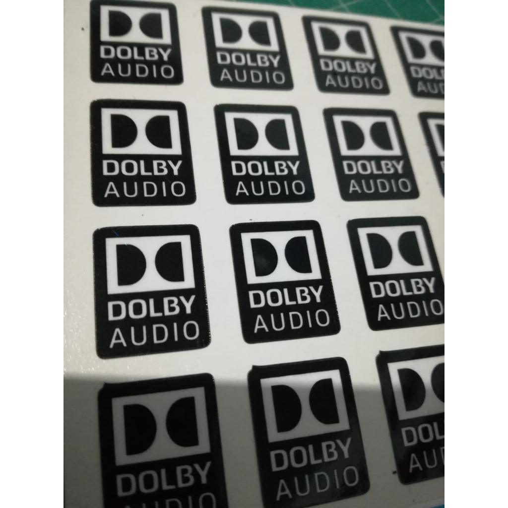 Jual Stiker Dolby Audio | Shopee Indonesia