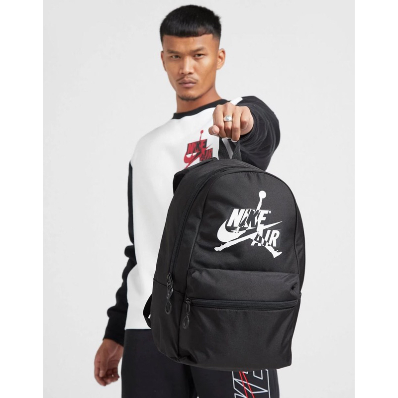 Jual NIKE AIR JORDAN HBR AIR BACKPACK “BLACK/WHITE" ORIGINAL (BNIB