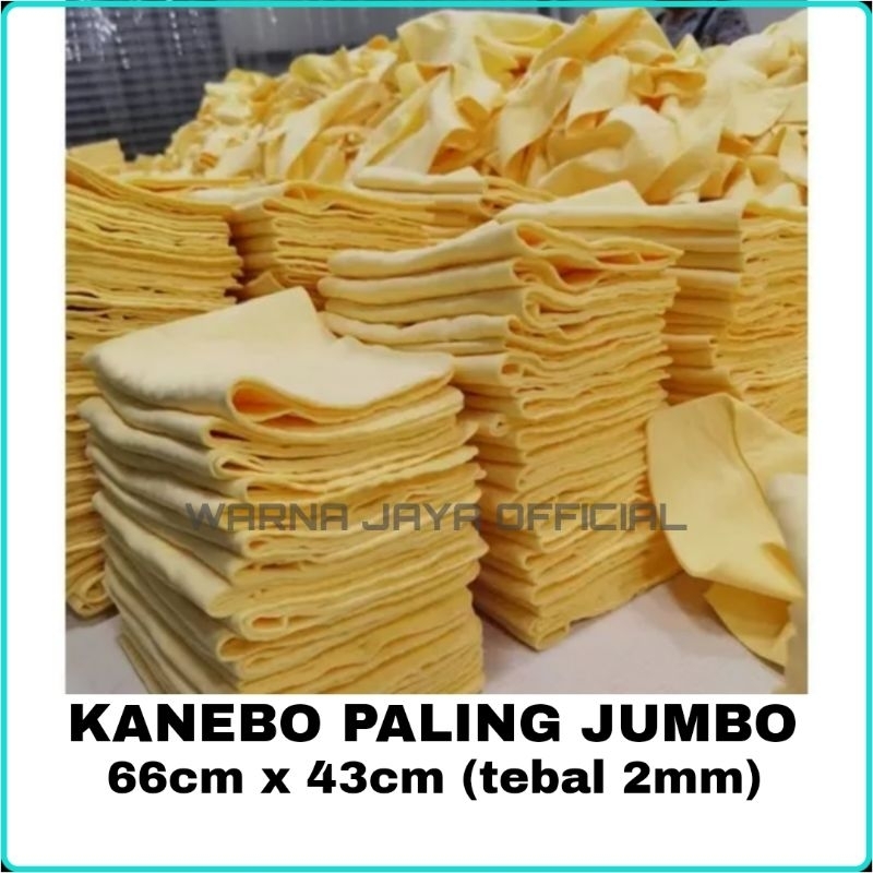 Jual TRIPLE XL Kain Lap Kanebo Canebo Chamois Extra Size Super Jumbo ...