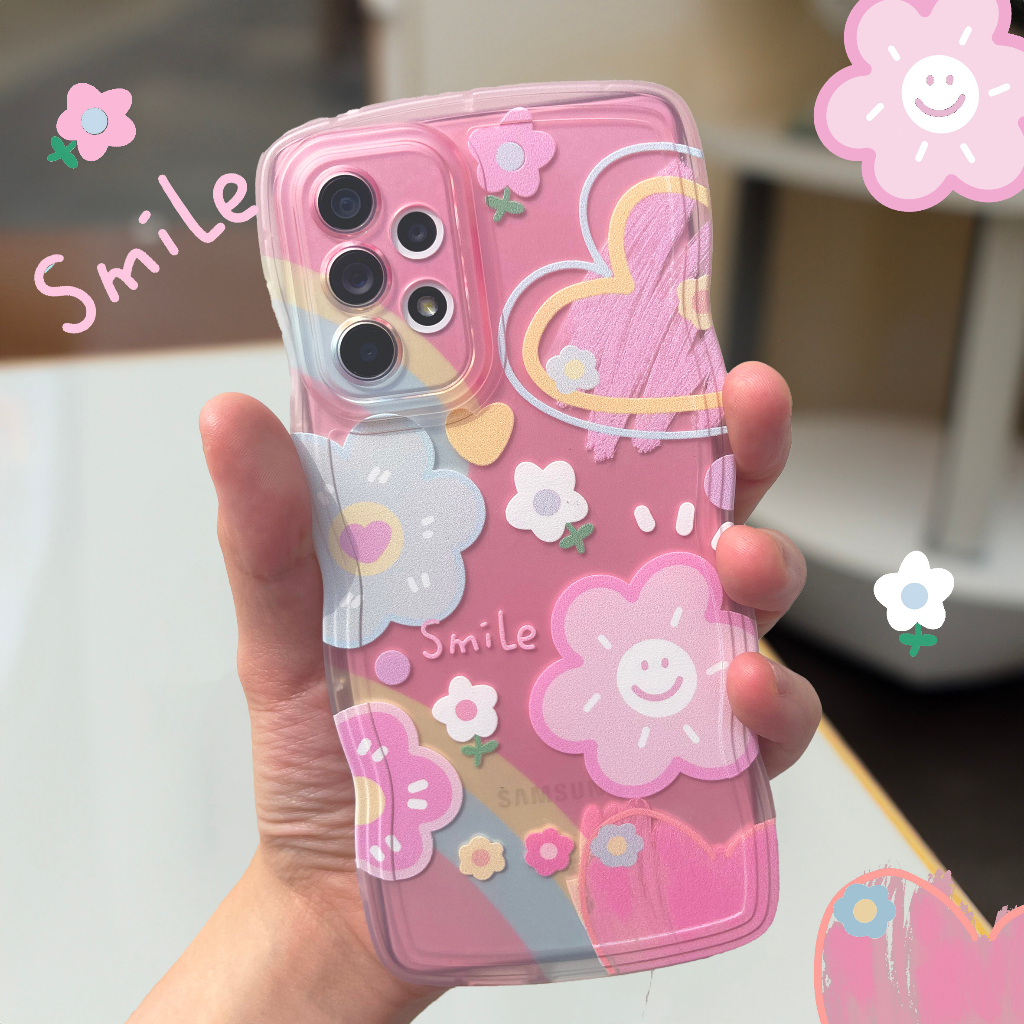 Jual Case Smile For Oppo A3s A5s C1 A16 A15 A5 A9 2020 A53 A54 A33 A55