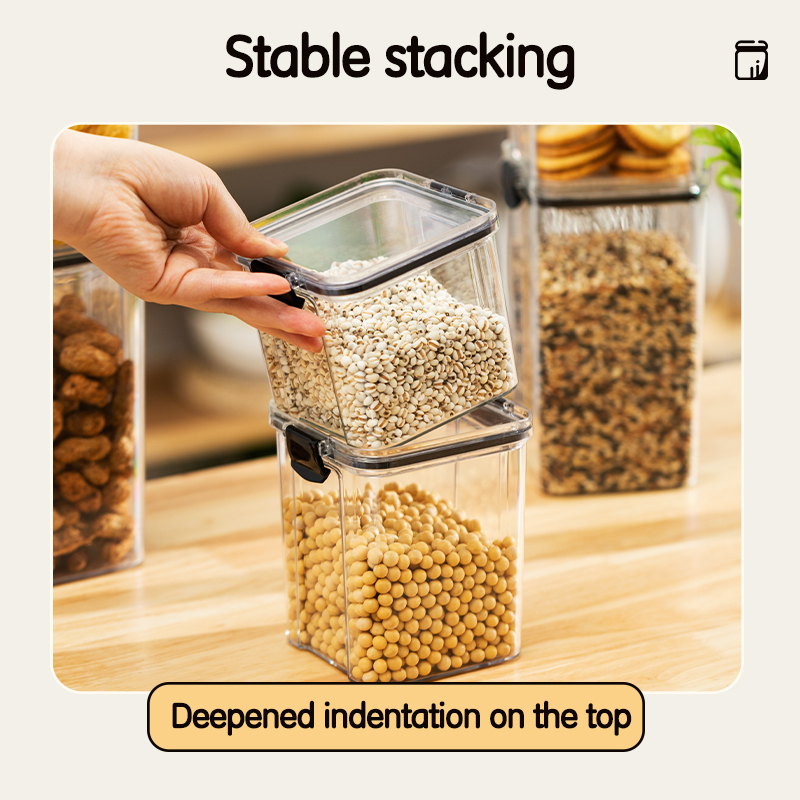 Jual Vusign Toples Kotak Snack Kue Kering Cereal / Kontainer Tempat ...