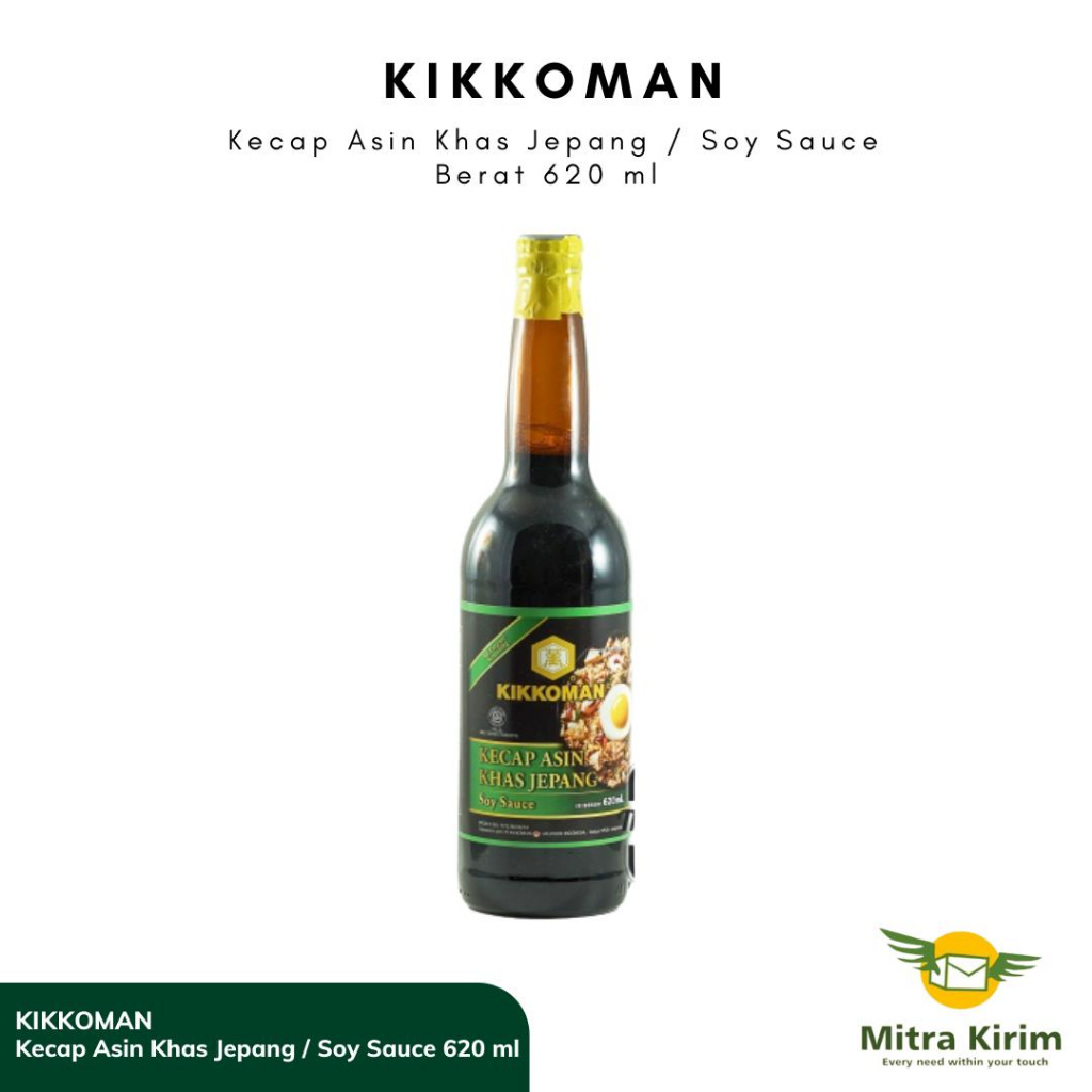 Jual Kikkoman Soy Sauce Kecap Asin Khas Jepang Ml Botol Shopee