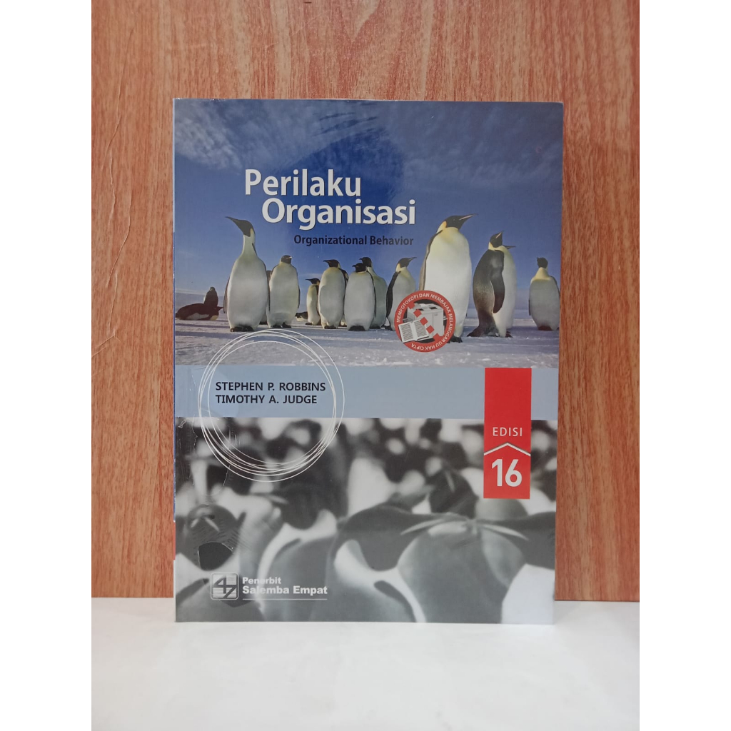 Jual Buku Perilaku Organisasi Edisi Stephen P Robbins Shopee Indonesia