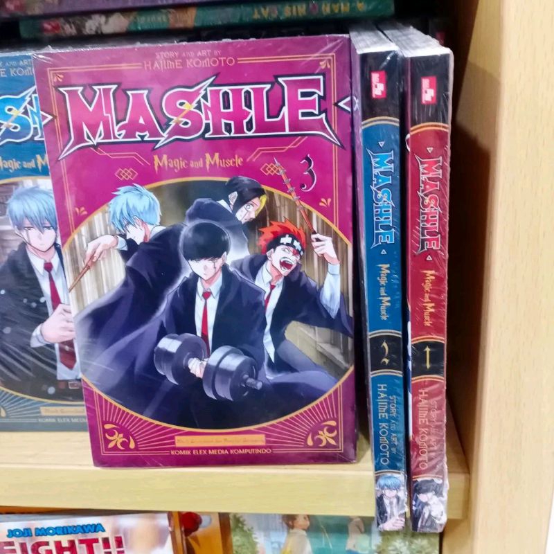 Jual Komik Mashle Magic And Muscle Vol 1-3 OG | Shopee Indonesia