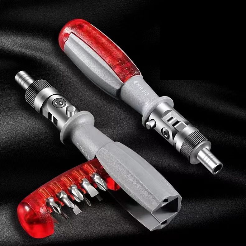 Jual 【Ready stok】Obeng Multi-fungsi 10 in 1 dengan panjang 190mm, Obeng ...