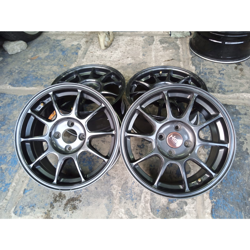 Jual Velg Mobil Bekas Hsr Zico Ring Baut X Et Brio Calya Ayla Jazz Vios City Yaris