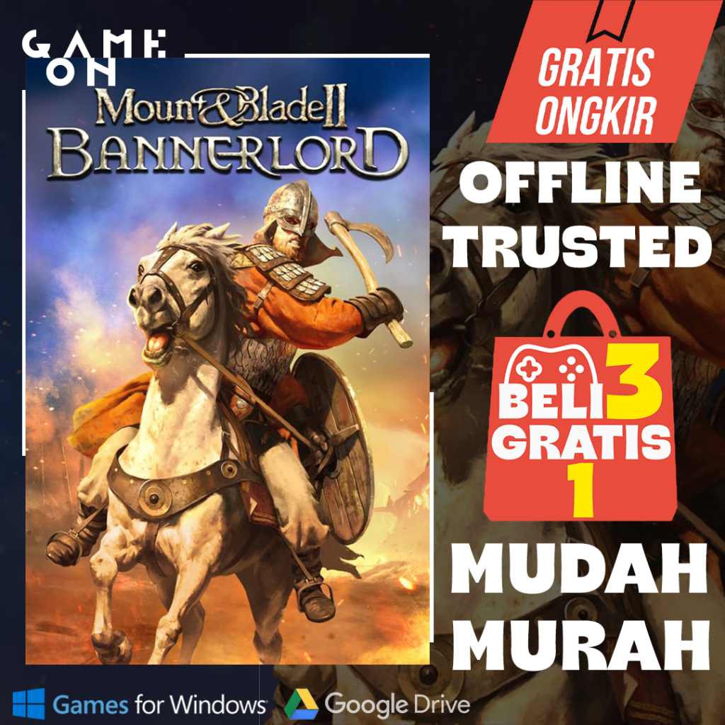 Jual Mount and Blade II Bannerlord Digital Deluxe - Game PC Simulator ...