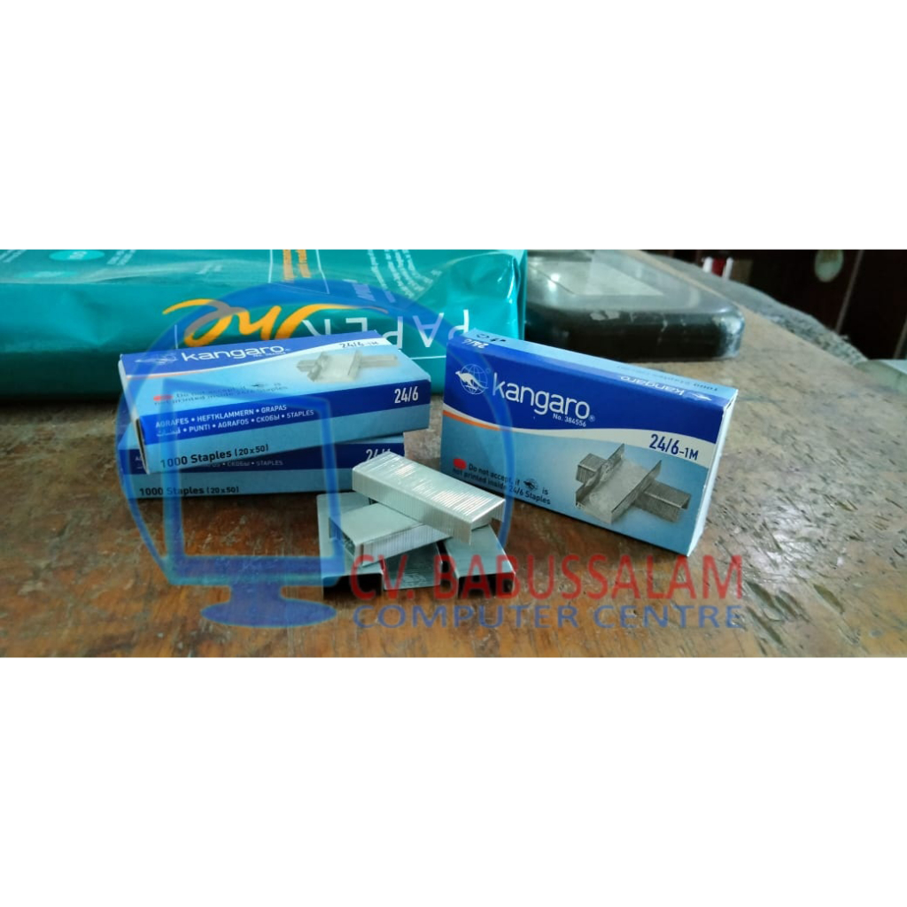 Jual Isi Klip Stapler Staples Kangaro No M Isi Stapler Shopee Indonesia