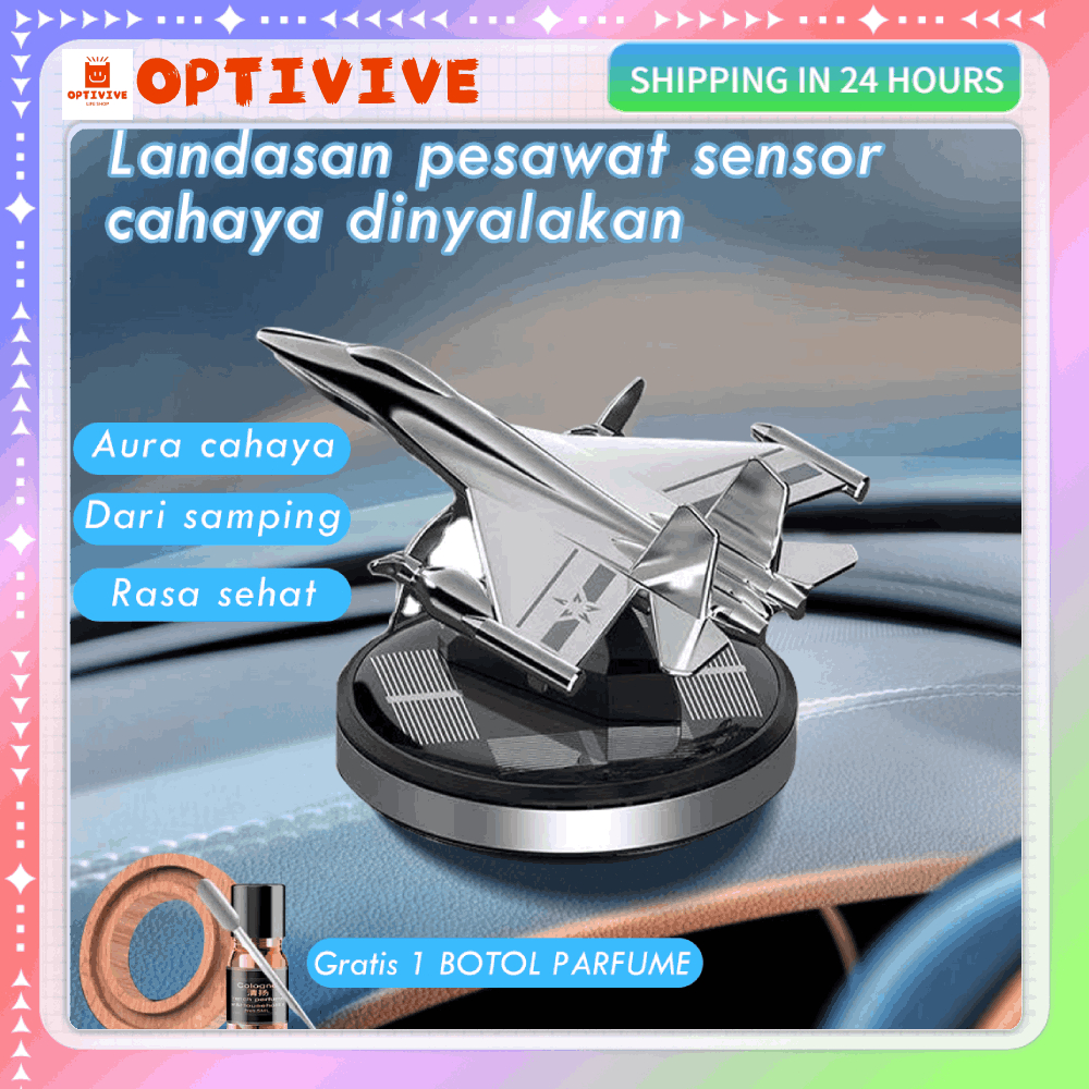 Jual Optivive Ready Stock Cod Diffuser Mobil Tenaga Surya Model Pesawat Model Pesawat