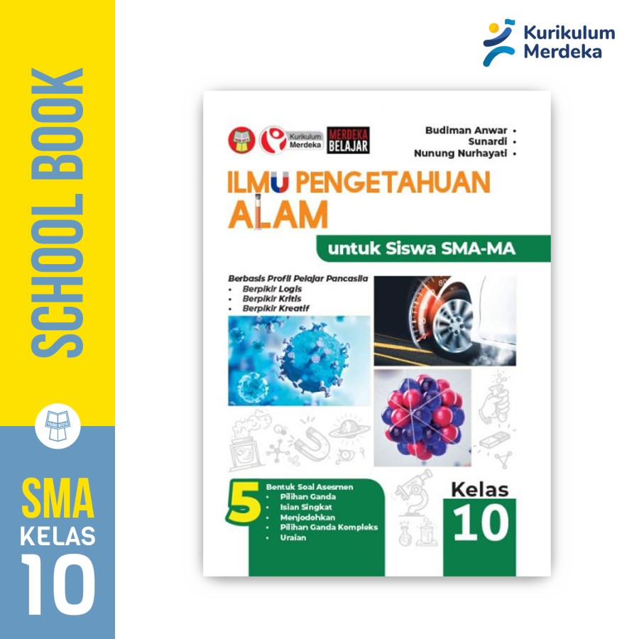 Jual Yrama Widya - Ilmu Pengetahuan Alam (IPA) SMA/MA Kelas 10 (Buku ...