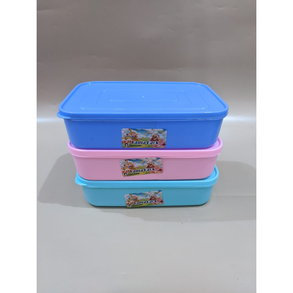 Jual Kotak Nasi Warna Pastel Serbaguna Sekat Lunch Box Kotak Bekal