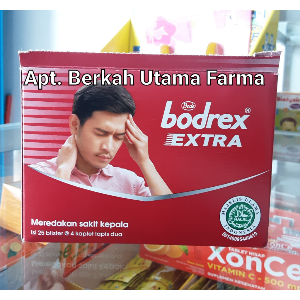 Jual Bodrex Extra Tablet Box Isi 25 Strip | Shopee Indonesia