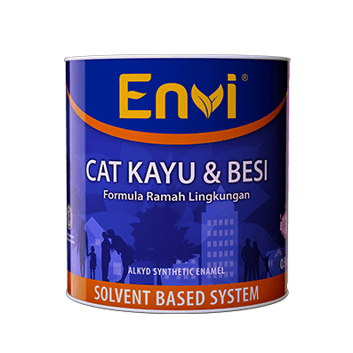 Jual Cat Kayu Dan Besi Envi Liter Envi Cat Minyak Indaco Kg