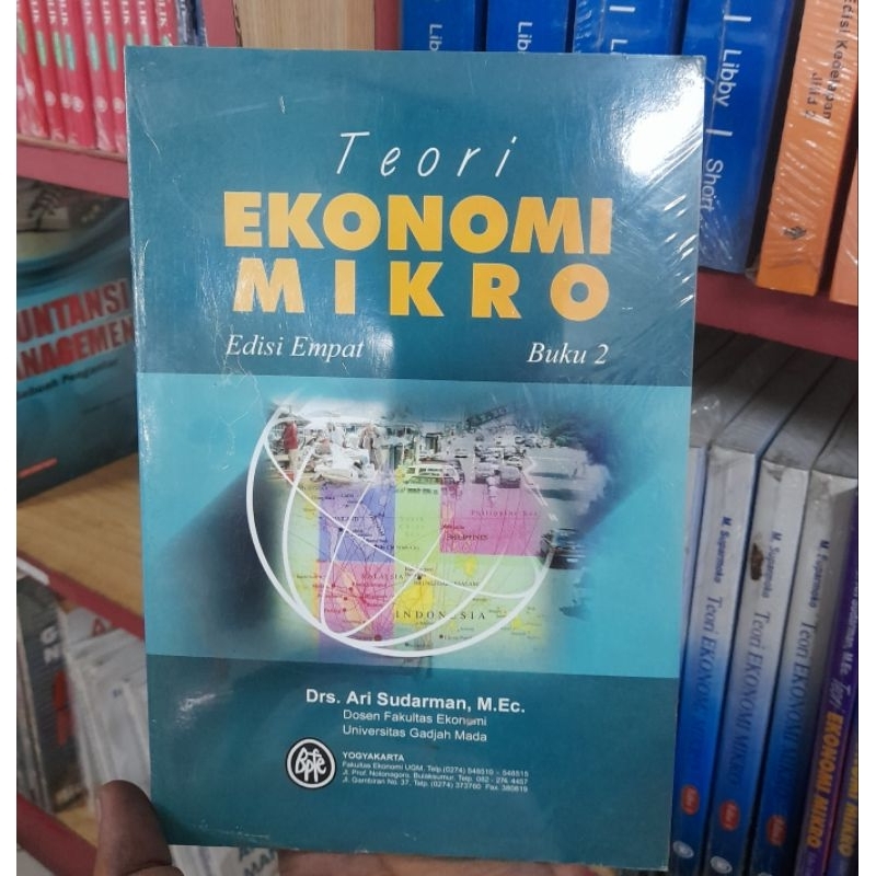 Jual Teori Ekonomi Mikro Buku 2 Edisi 4 - Ari Sudarman Buku Original ...