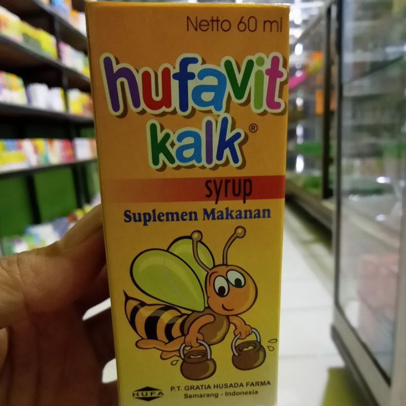 Jual Hufavit kalk Syrup 60 ml | Shopee Indonesia