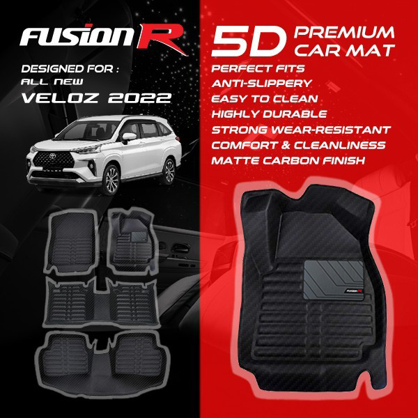 Jual Fusion R Karpet Mobil D Mangkok All New Veloz Premium Car