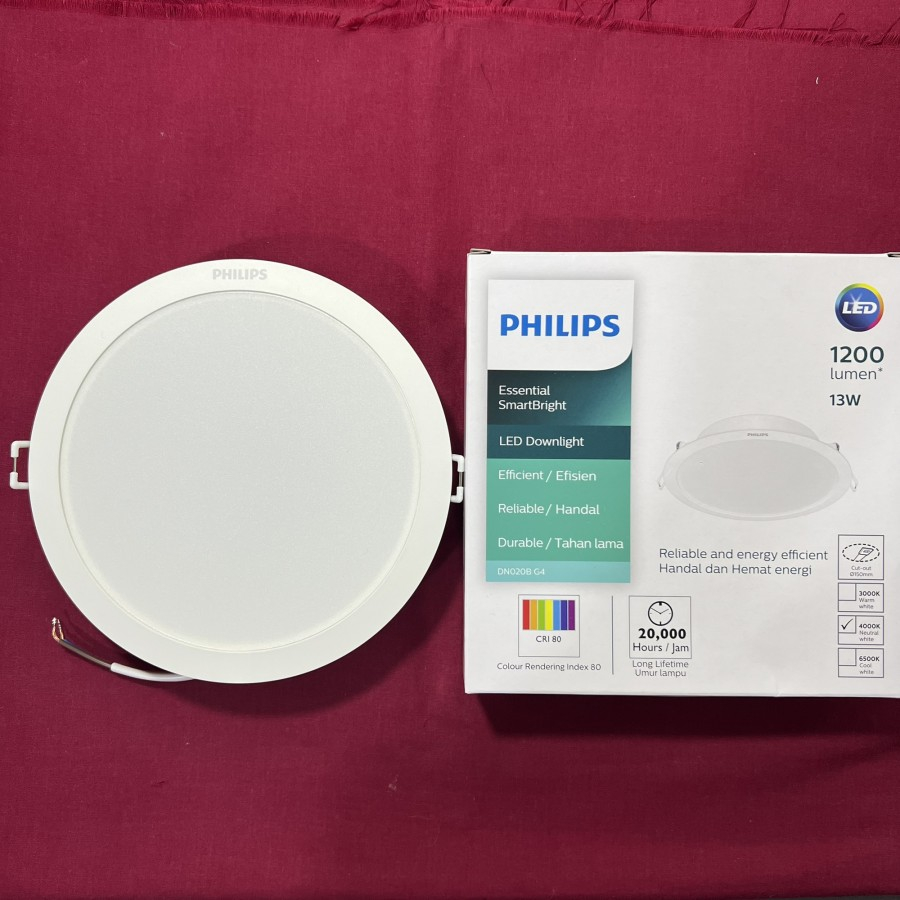 Jual DN020B G4 Lampu Downlight Panel LED 13w IB/InBow Philips | Shopee ...