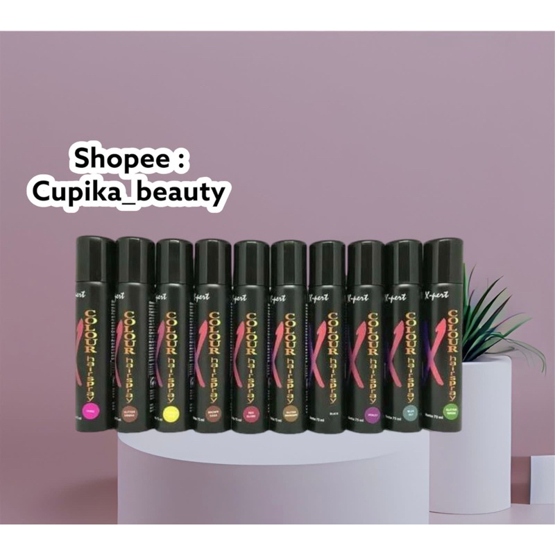Jual *in.ox* xpert hair color spray xpert pewarna rambut spray x