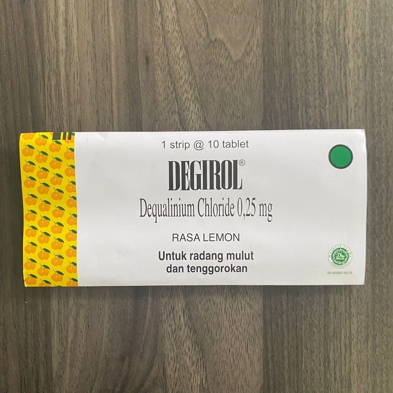 Jual DEGIROL (Mengatasi Radang Mulut & Tenggorokan) | Shopee Indonesia