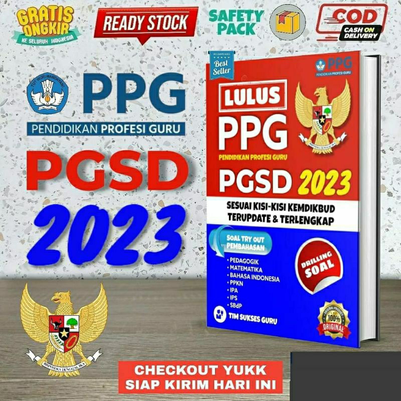 Jual BUKU BANK SOAL DAN PEMBAHASAN PPG PGSD 2023 | Shopee Indonesia