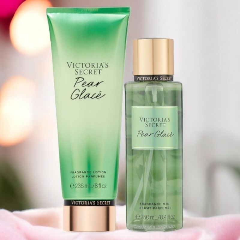 Jual VICTORIAS SECRET PEAR GLACE FRUITY SUGARED PEAR DEWY MELON OH LA ...