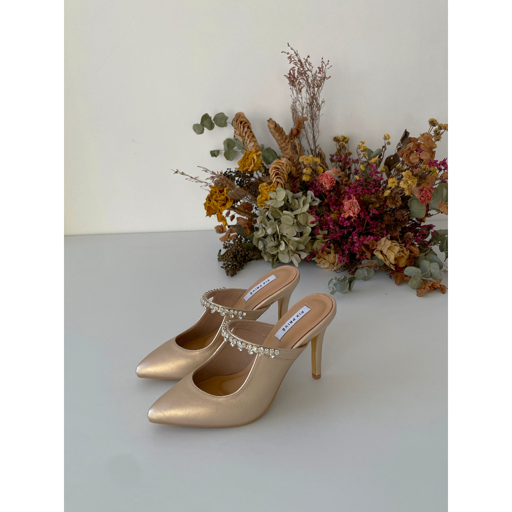 Jual PixFootwear Pix Prive Celeste Heel Sepatu Hak Pesta Wanita