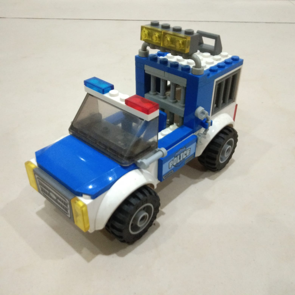 Jual Lego City MOC Cool POLICE Car BLUE Biru . ori original asli ...