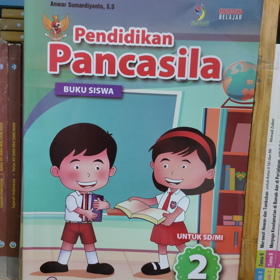 Jual Pendidikan Pancasila SD Kelas II/2 Kurikulum Merdeka Gilang ...