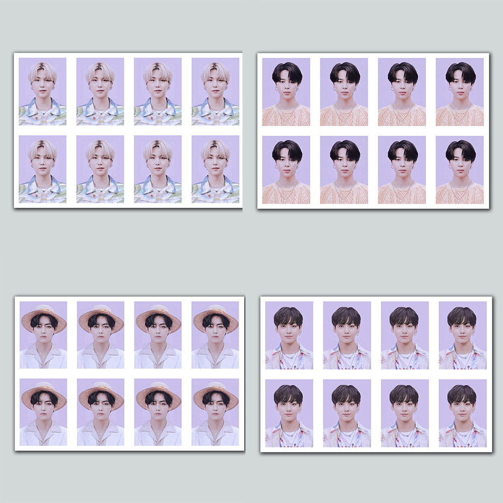 Jual [kstuffind] BTS ID PHOTO PICTURE MEMBER BTS ARMY ID PHOTO FOTO ...