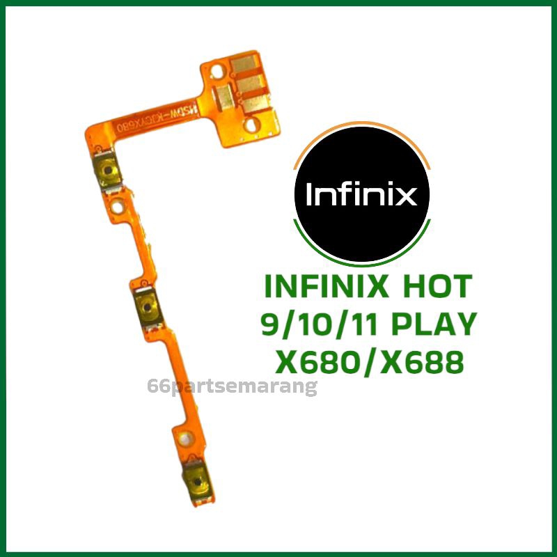 Jual Flexibel Flexible Power On Off Volume Infinix Hot 9 10 11 12 Play X680 X697 New