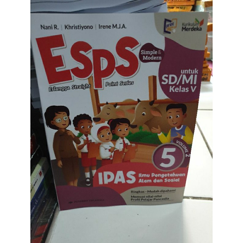 Jual Esps Ipas Vol Kelas Sd Mi Kurikulum Merdeka Shopee Indonesia