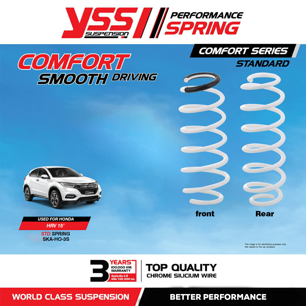 Jual Per Coil Spring STD Comfort YSS Honda BRV HRV Mobilio Original ...