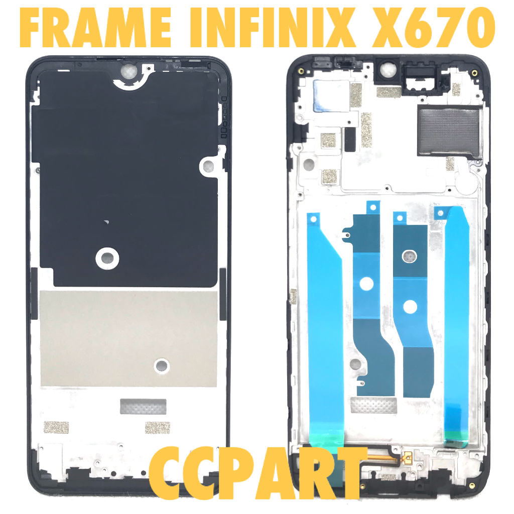 Jual Frame Lcd / Tatakan Lcd / Tulang Tengah Lcd Infinix NOTE 12 G96 ...