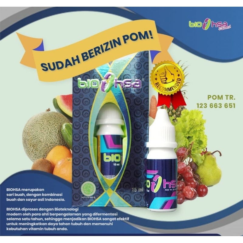 Jual Bio Hsa (15 ml) | Shopee Indonesia