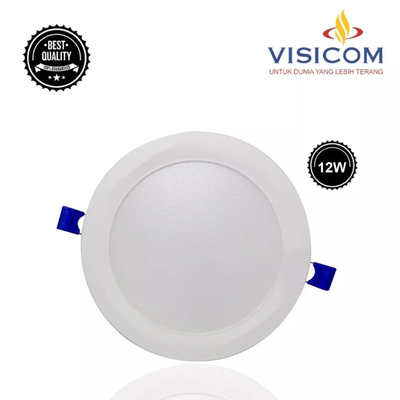 Jual Visicom Lampu Downlight Led Panel Ib Watt Cahaya Putih Shopee