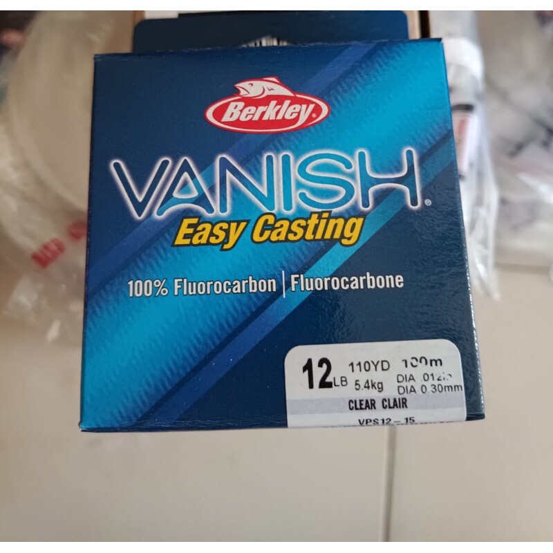 Berkley Vanish Fluorocarbon - Clear / 12lb