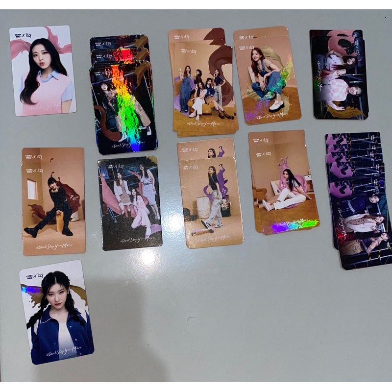 Jual Photocard Itzy Ultra Milk Shopee Indonesia