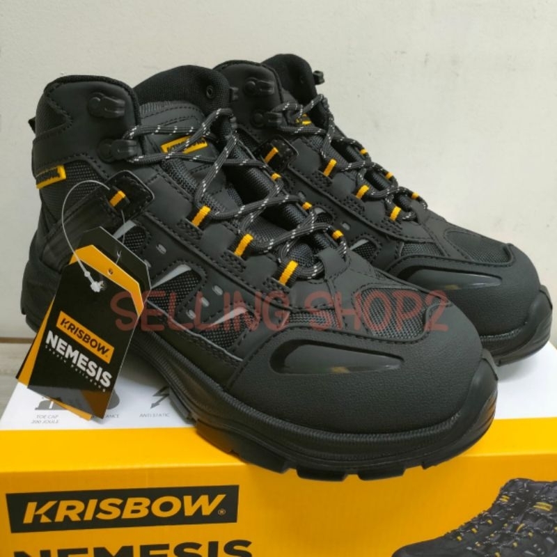 Jual Sepatu Safety Krisbow Nemesis Safety Shoes Nemesis Original Krisbow Pengganti Prince 6 1879